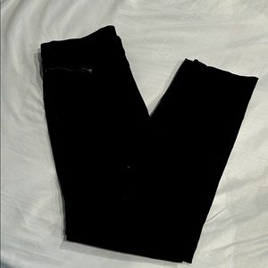 Black skinny dress pants